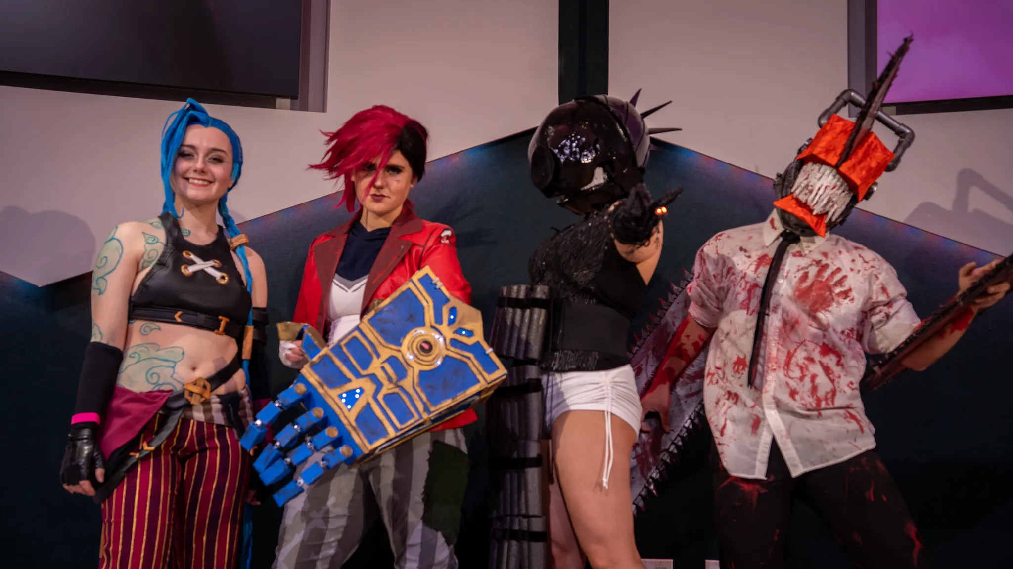 cosplay jinx vi and chainsaw man