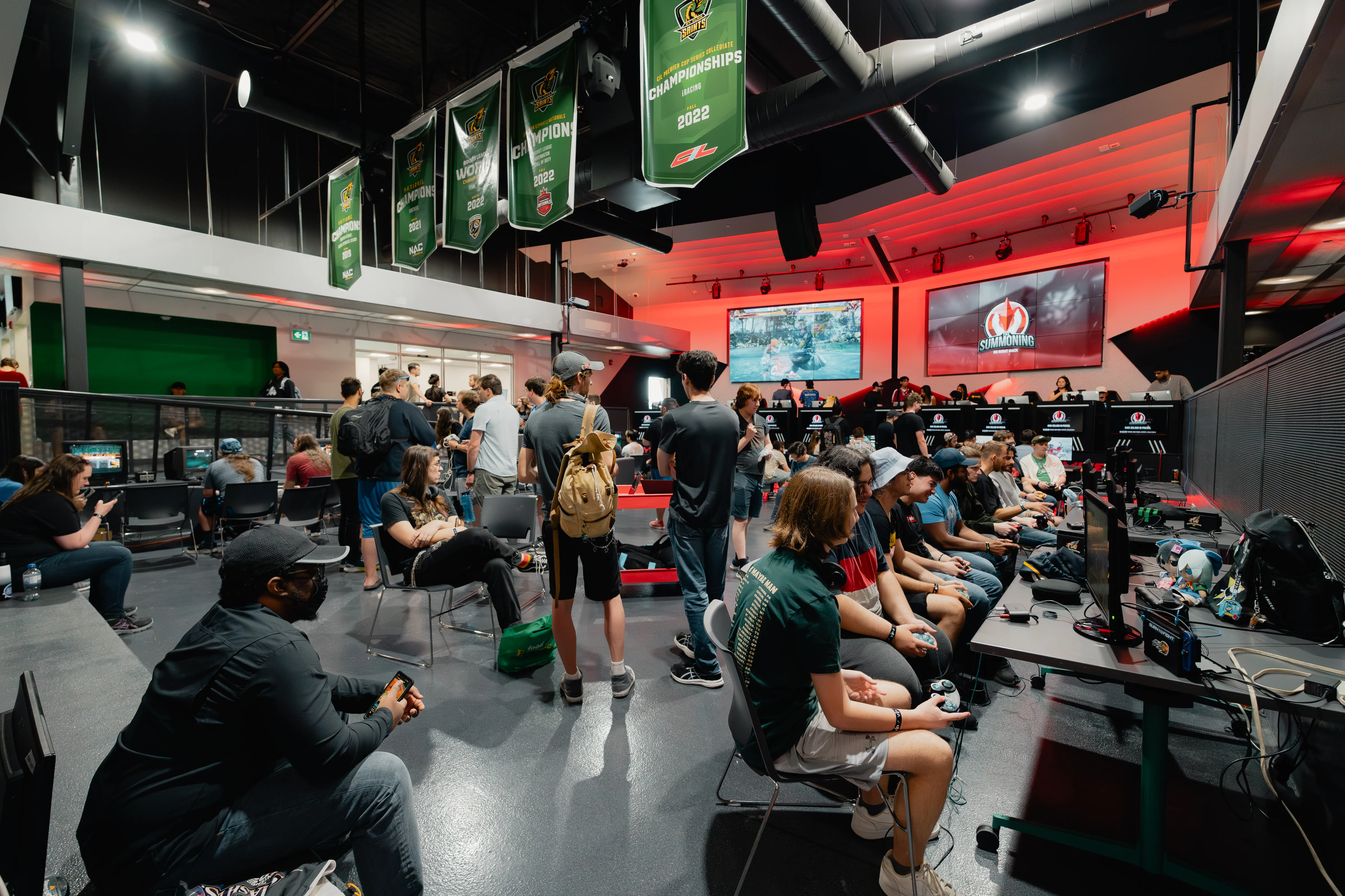 esports arena spectators
