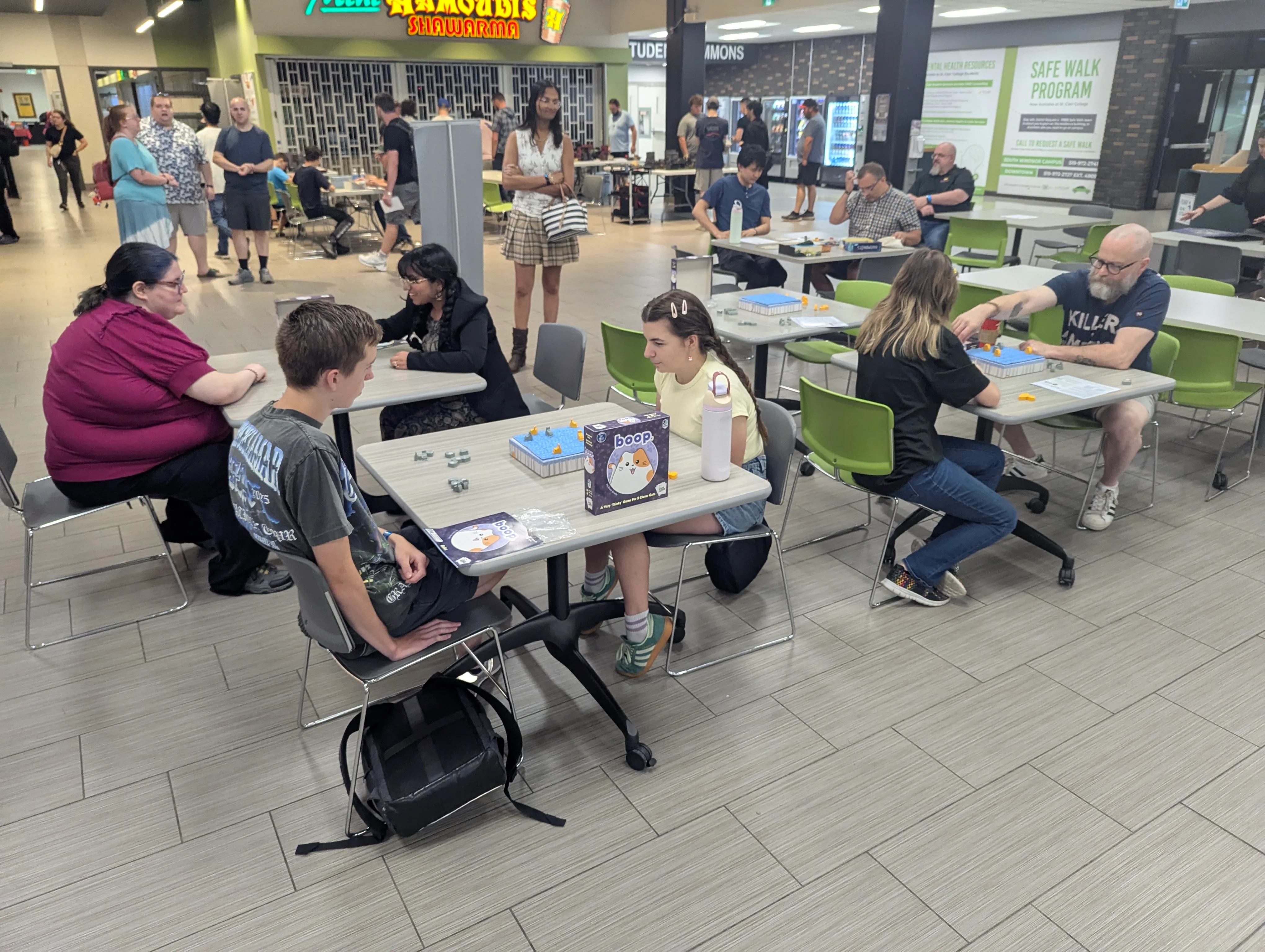 The Summoning Convention 2025 -boop game tables 2