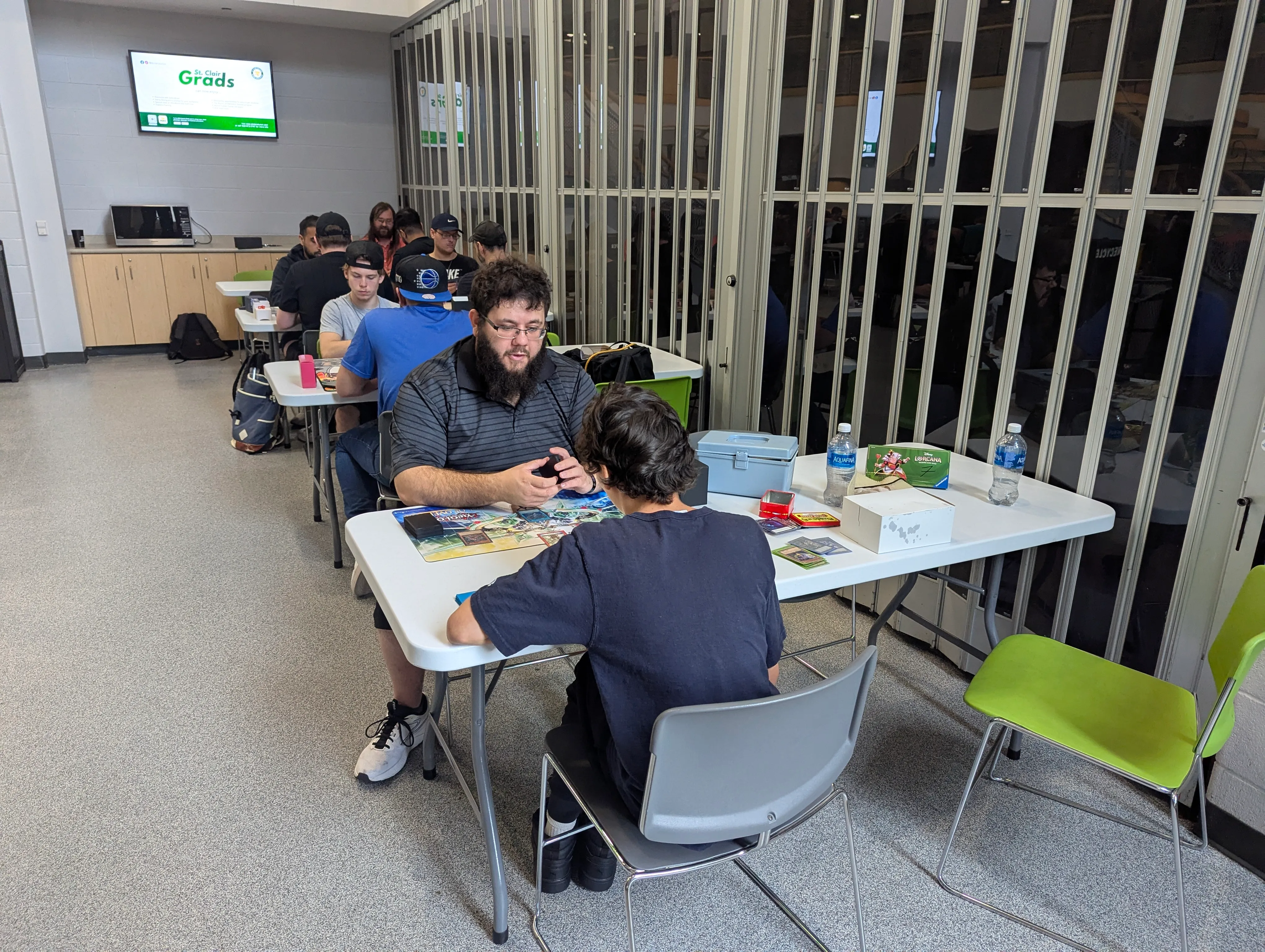 The Summoning Convention 2025 -one on one board game by the window 2