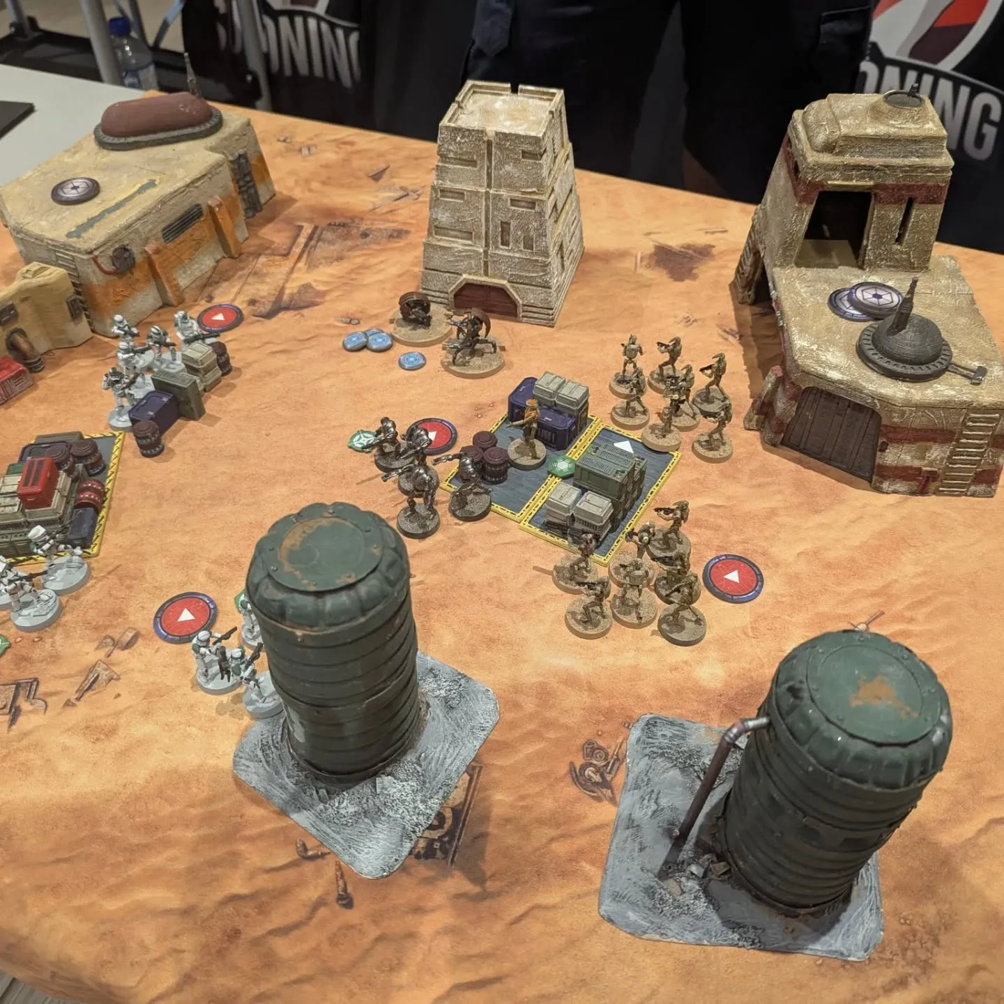 The Summoning Convention 2025 -star wars miniatures desert battle 1